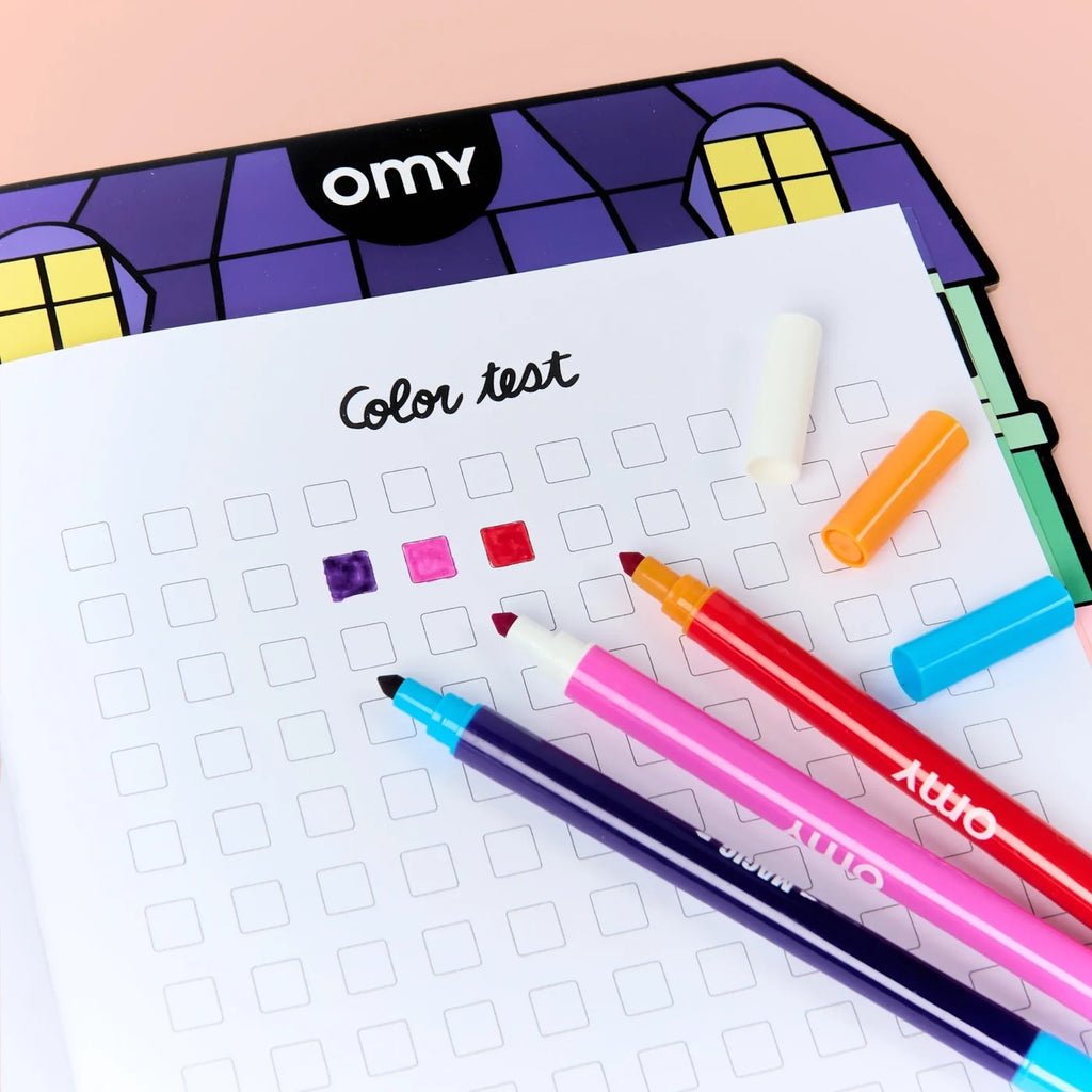 COLOURING AND STICKER BOOK