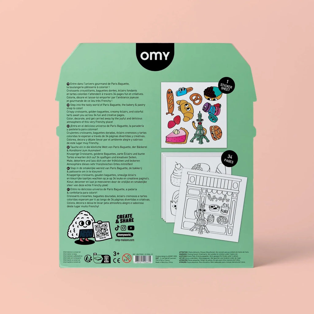 COLOURING AND STICKER BOOK