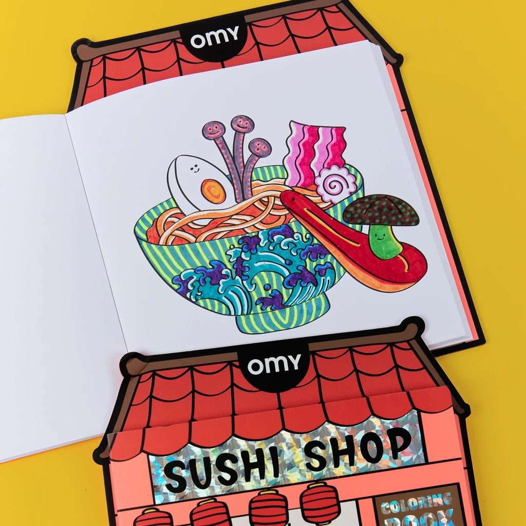 COLOURING AND STICKER BOOK