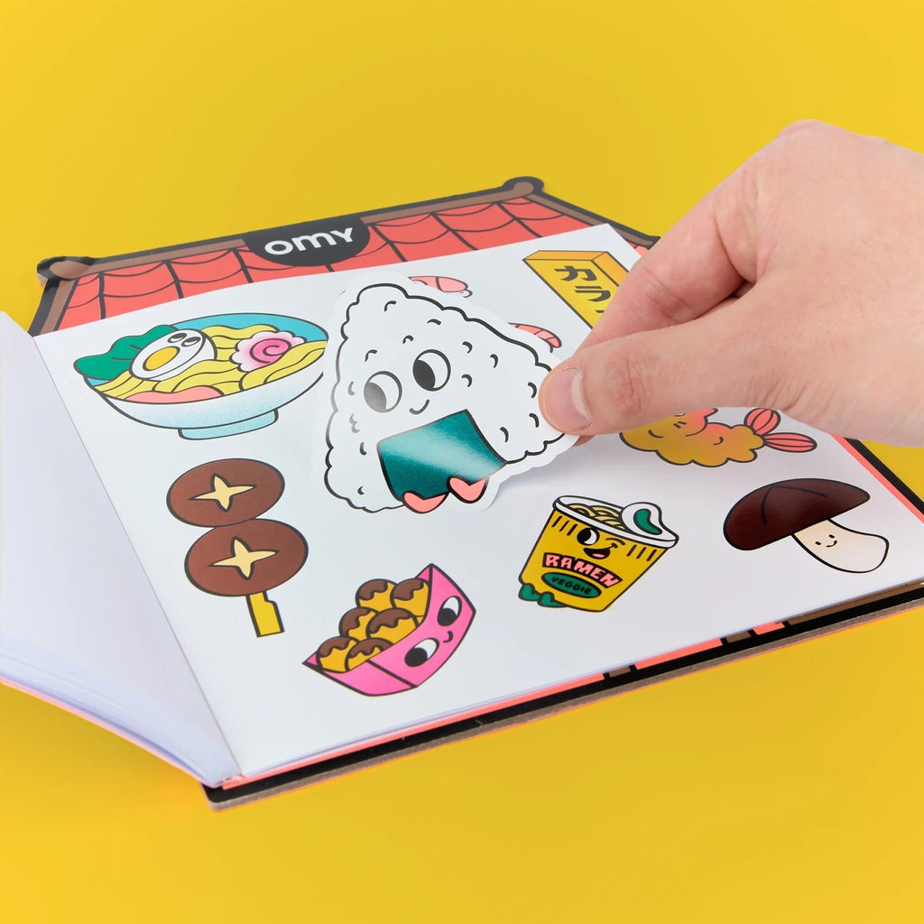 COLOURING AND STICKER BOOK