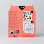 COLOURING AND STICKER BOOK