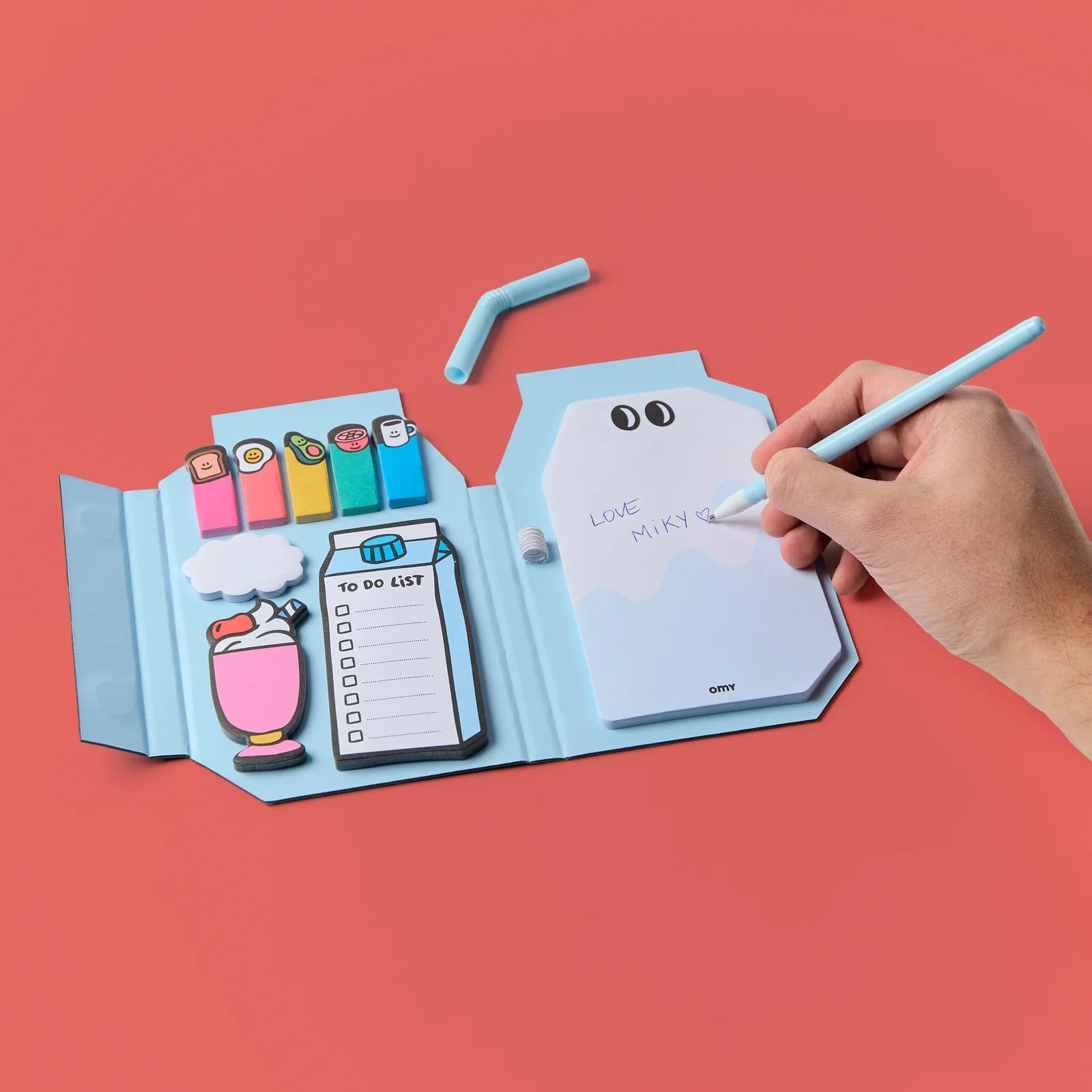 STICKY NOTES + PEN SET