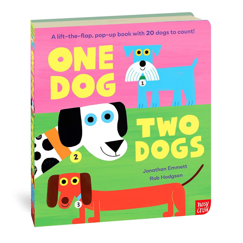 ONE DOG, TWO DOGS LIFT THE FLAP BOOK (0-3 YEARS)