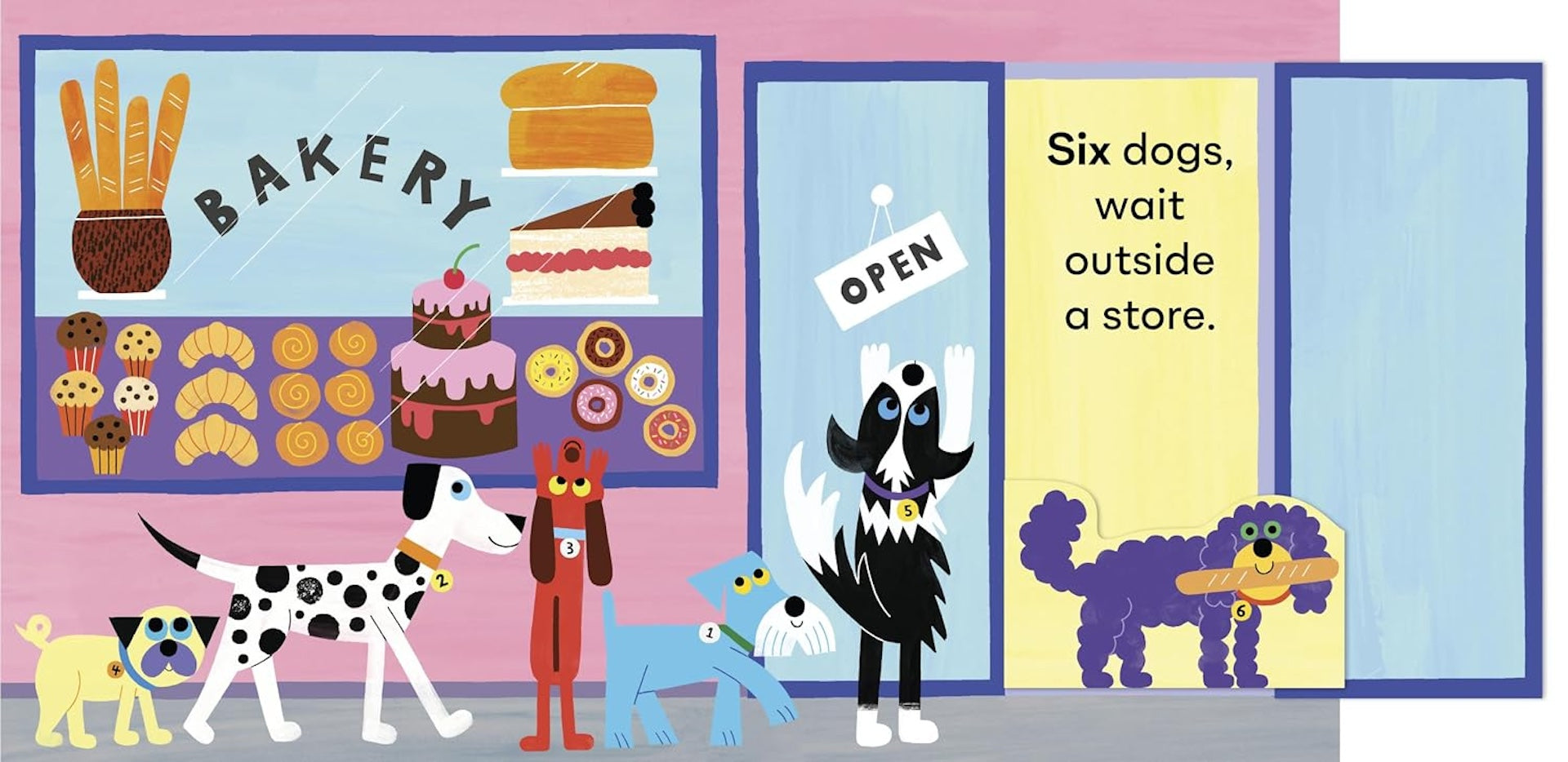 ONE DOG, TWO DOGS LIFT THE FLAP BOOK (0-3 YEARS)