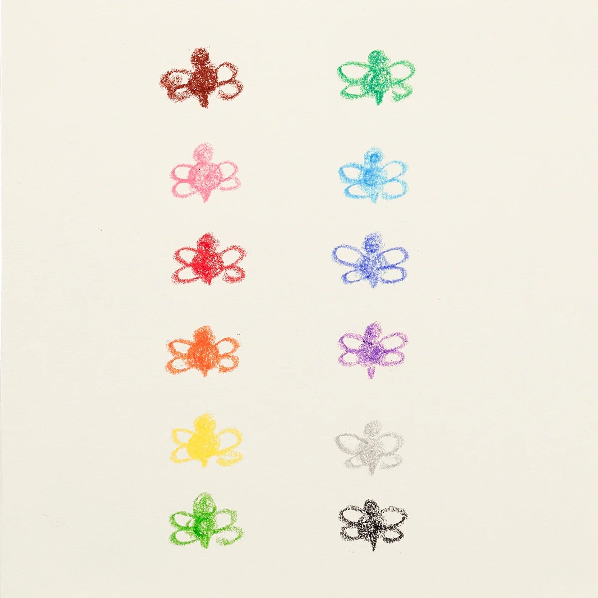BRILLIANT BEE CRAYONS - SET OF 12 (3 YEARS+)
