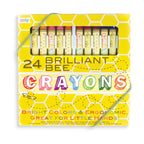 BRILLIANT BEE CRAYONS - SET OF 24 (3 YEARS+)
