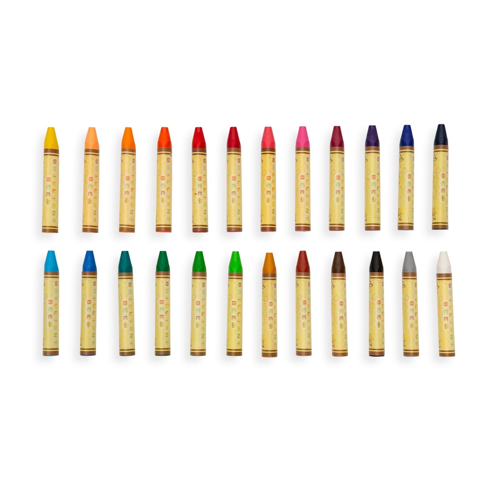BRILLIANT BEE CRAYONS - SET OF 24 (3 YEARS+)