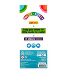 COLOUR BURST GRIP CRAYONS