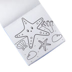 CRAYON & COLOURING BOOK KIT - SEA LIFE (3 YEARS+)