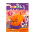 CREATIBLES DIY AIR DRY CLAY CAR KIT - TURBO TABBY