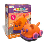CREATIBLES DIY AIR DRY CLAY CAR KIT - TURBO TABBY