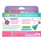 CREATIBLES DIY AIR DRY CLAY JEWELLERY KIT- BLISSFUL BLOOMS (6 YEARS+)