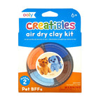 CREATIBLES DIY AIR DRY CLAY KIT 4 PIECE SET - PETS (6 YEARS+)