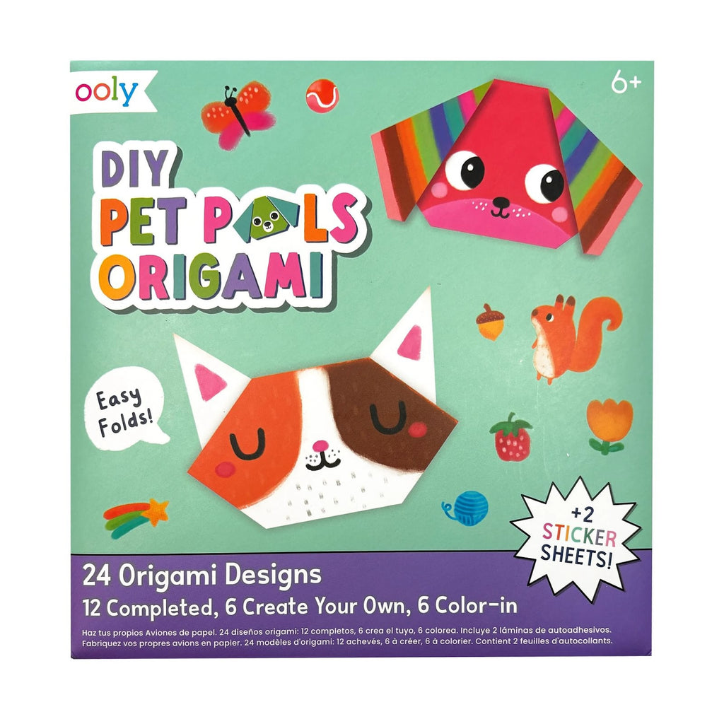 DIY PET PALS ORIGAMI (6 YEARS+)
