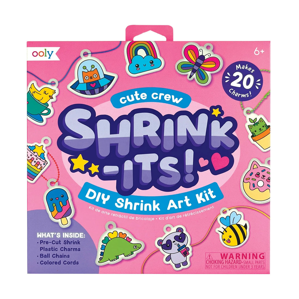 DIY SHRINK IT ART KIT - CUTE CREW (6 YEARS+)