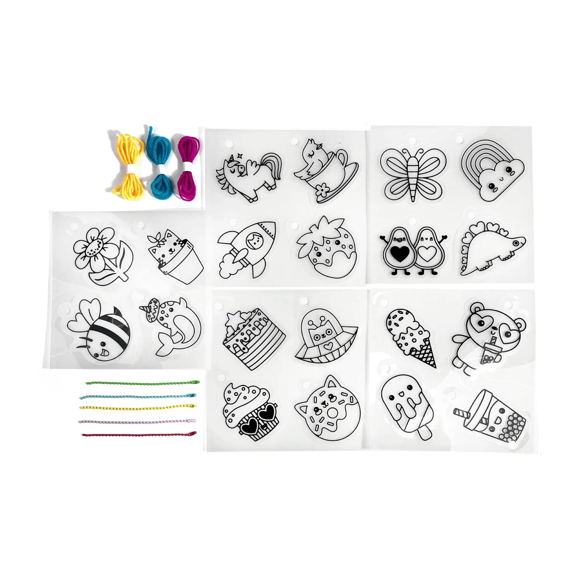 DIY SHRINK IT ART KIT - CUTE CREW (6 YEARS+)
