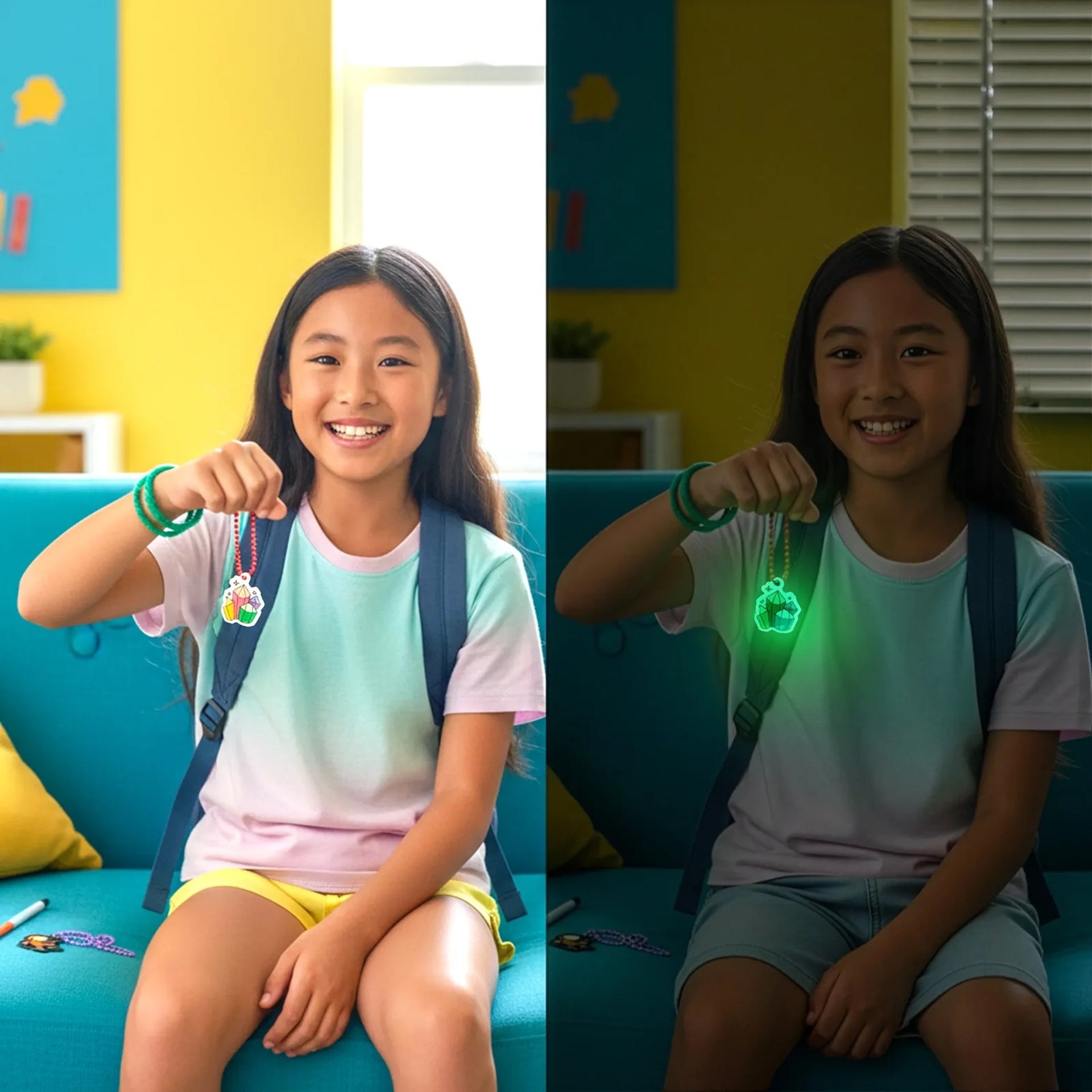 DIY SHRINK IT ART KIT - GLOW BUDDIES (6 YEARS+)