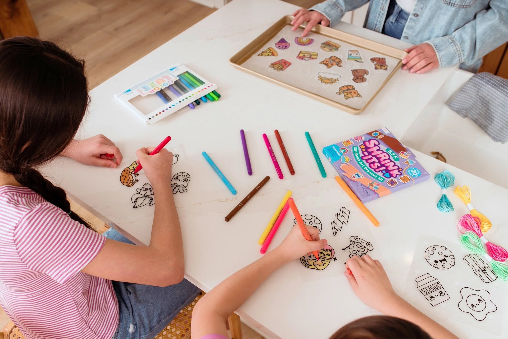 DIY SHRINK IT ART BRACELET KIT - BFF