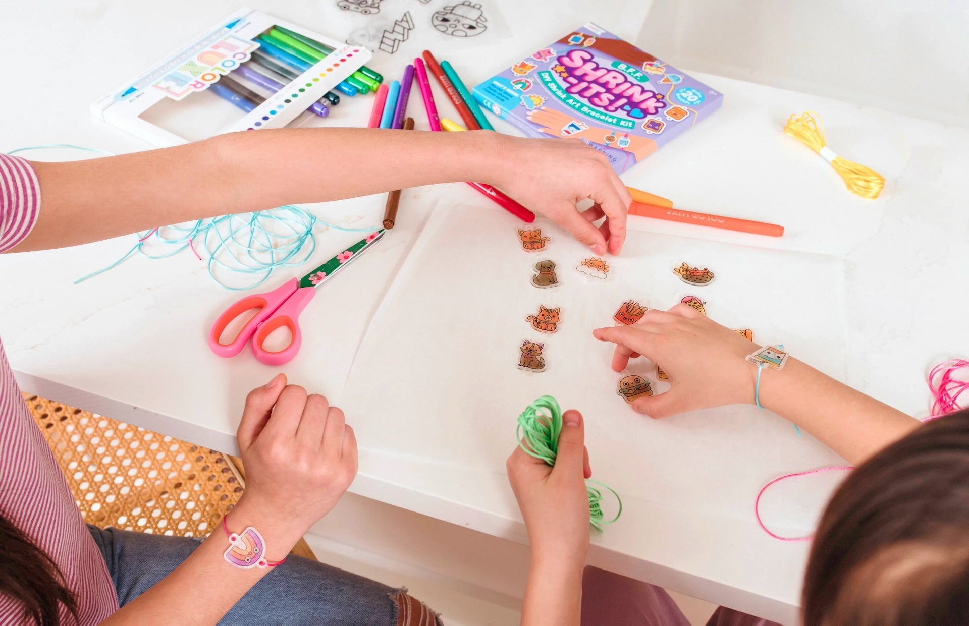DIY SHRINK IT ART BRACELET KIT - BFF