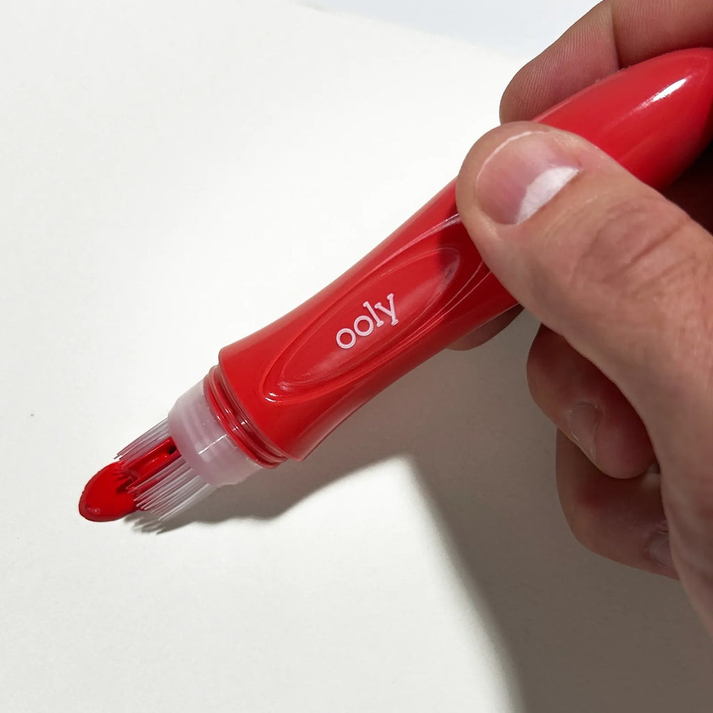 EASY SQUEEZABLE PAINT BRUSHES - SET OF 6 (3 YEARS+)