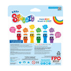 EASY SQUEEZABLE PAINT BRUSHES - SET OF 6 (3 YEARS+)