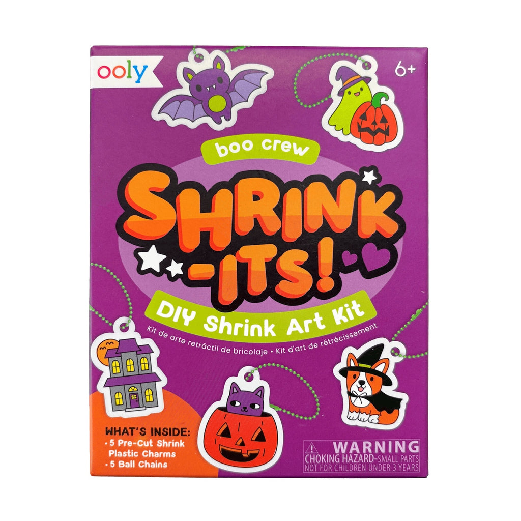 MINI DIY SHRINK-IT ART KIT - BOO BUDDIES