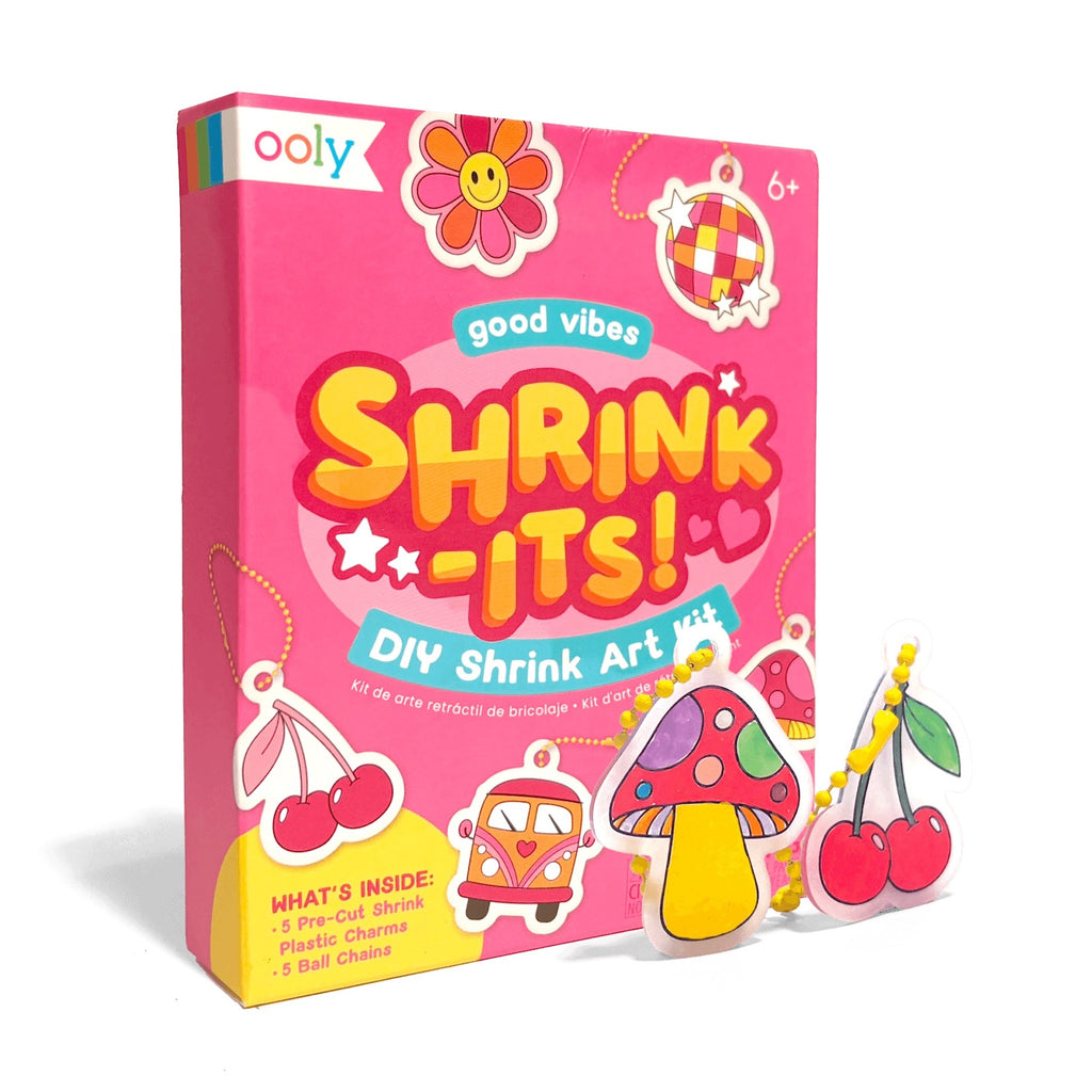 MINI DIY SHRINK-IT ART KIT - GOOD VIBES