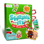 MINI DIY SHRINK-IT ART KIT - HOLLY JOLLY