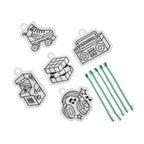 MINI DIY SHRINK-IT ART KIT - RAD TIMES