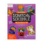 MINI SCRATCH & SCRIBBLE - WINDOW BANNER KIT - BOO BUDDIES