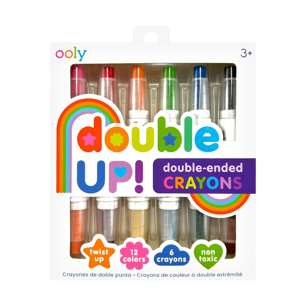 OOLY 6 DOUBLE-ENDED TWIST UP CRAYONS (3 YEARS+)
