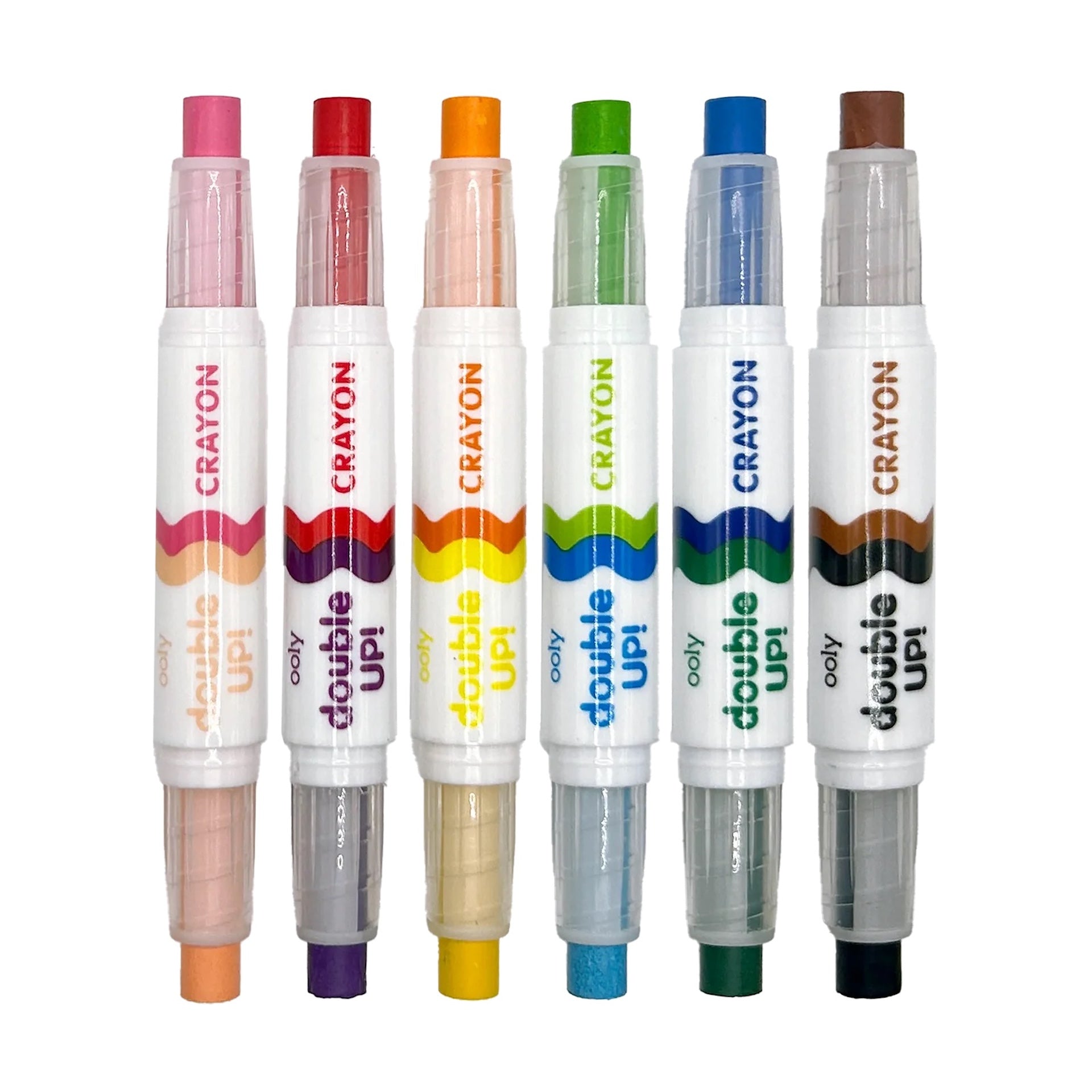 OOLY 6 DOUBLE-ENDED TWIST UP CRAYONS (3 YEARS+)