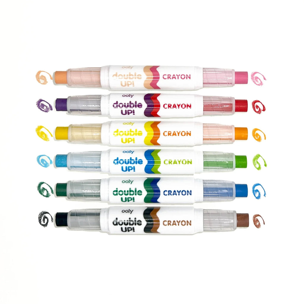 OOLY 6 DOUBLE-ENDED TWIST UP CRAYONS (3 YEARS+)