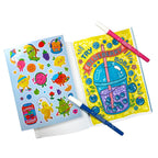 YUMMY YUMMY SCENTED COLOURING KIT + COLOURING BOOK (4 YEARS+)