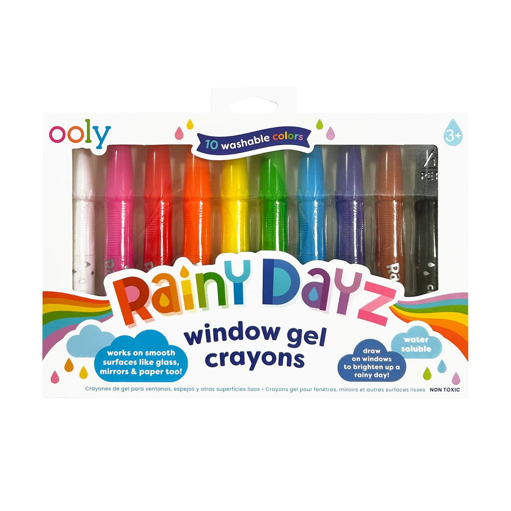RAINY DAYZ - GEL CRAYONS (SET OF 10)