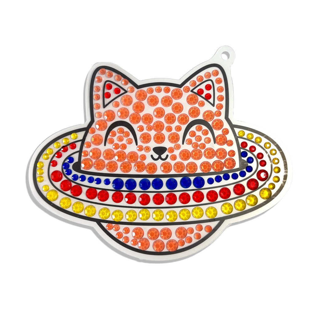 SUN SPARKLES - GEM SUNCATCHER KIT - COSMIC FUN