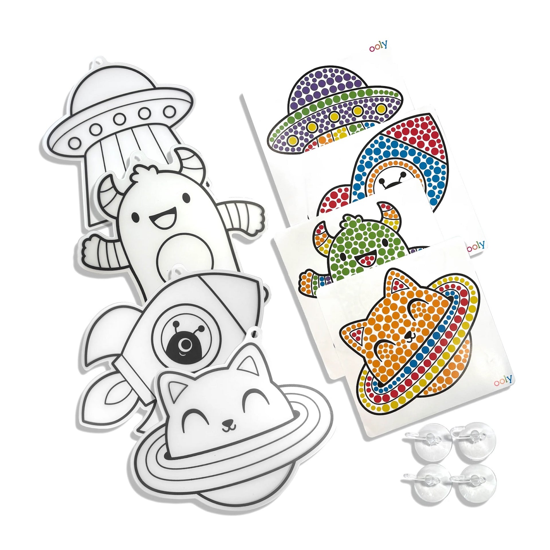 SUN SPARKLES - GEM SUNCATCHER KIT - COSMIC FUN