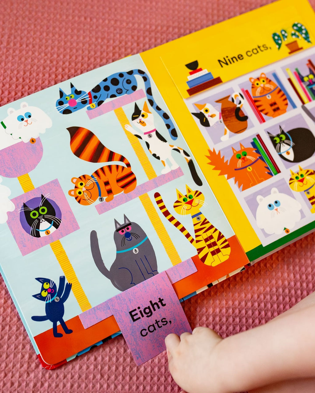 ONE CATS, TWO CATS BOOK (2-5 years)
