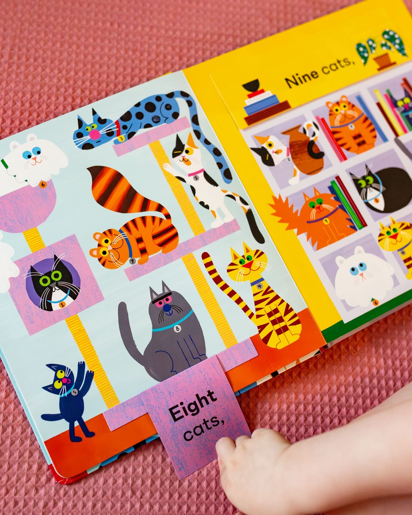 ONE CATS, TWO CATS BOOK (2-5 years)