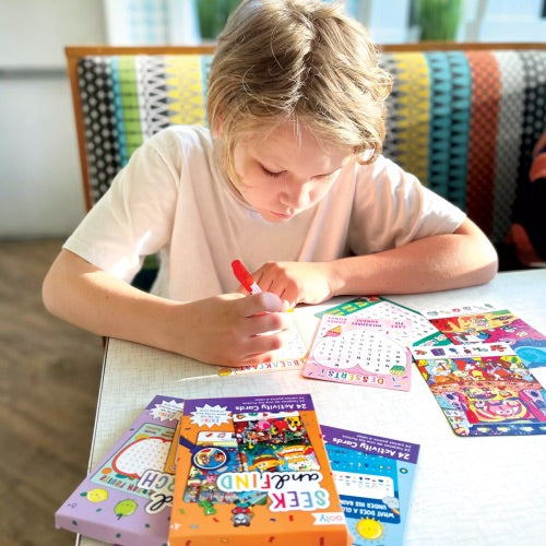 PACK OF 24 ACTIVITY CARDS - WORD SEARCH (4 YEARS+)