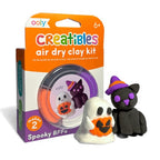 CREATIBLES DIY AIR DRY CLAY KIT 4 PIECE SET - SPOOKY BFFs (6 YEARS+)