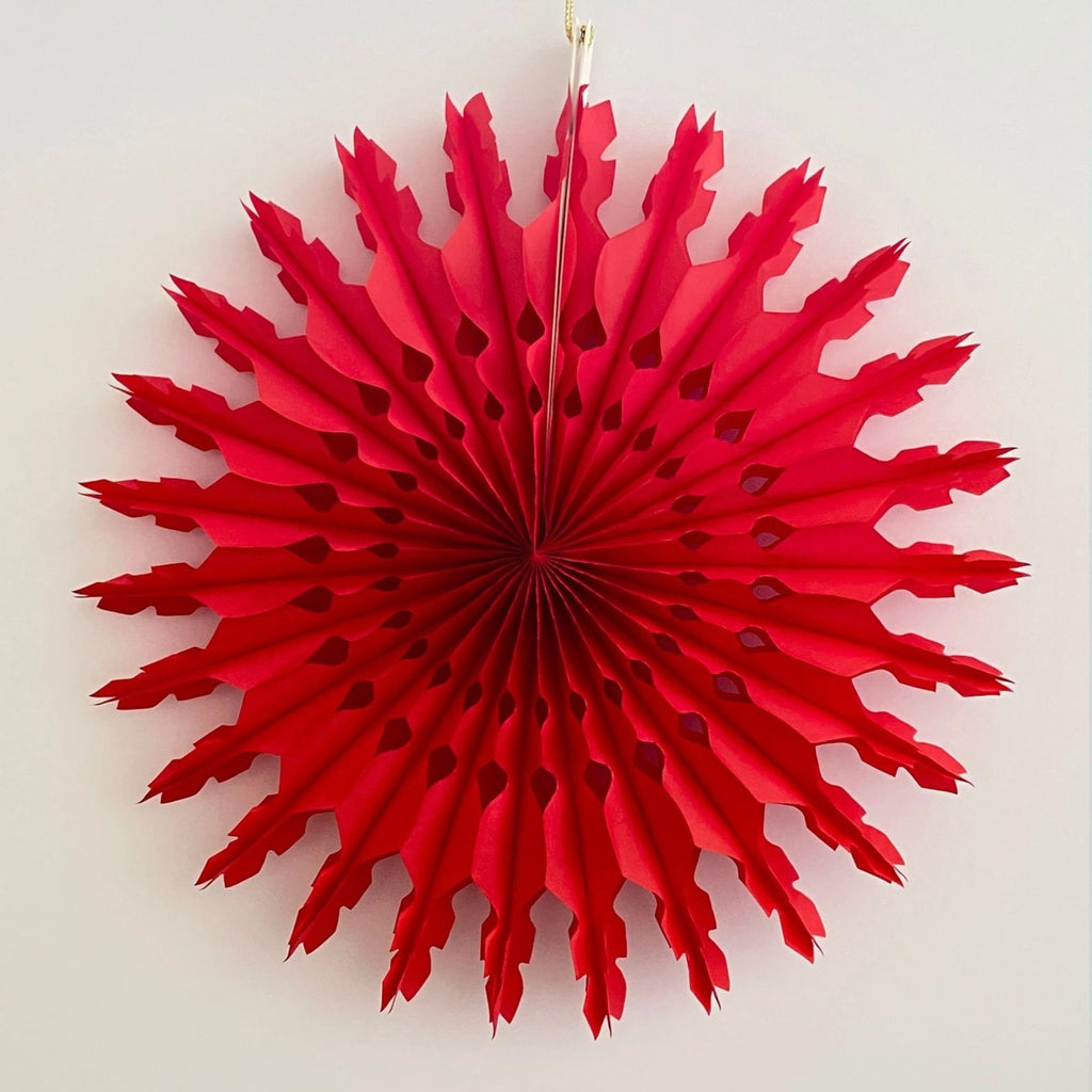 PAPER FAN DECORATION (30CM)