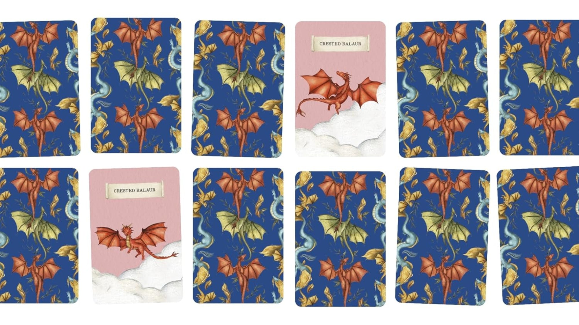 PLAYING CARDS - DISCOVER THE DRAGONS (4+ YEARS)