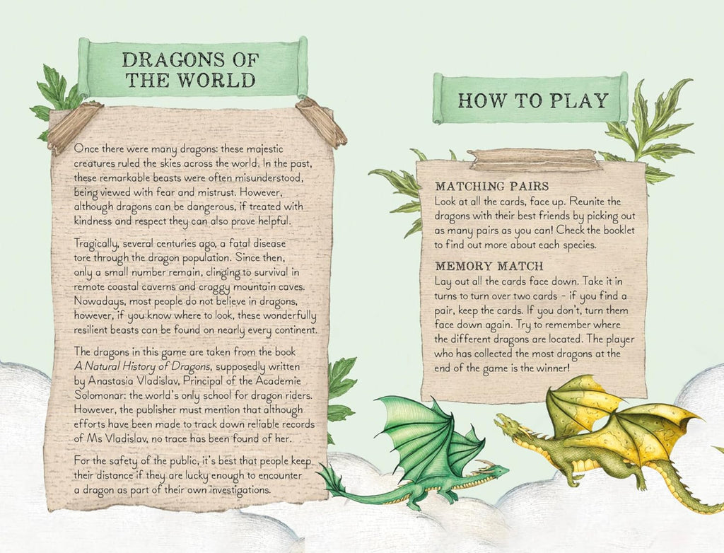 PLAYING CARDS - DISCOVER THE DRAGONS (4+ YEARS)
