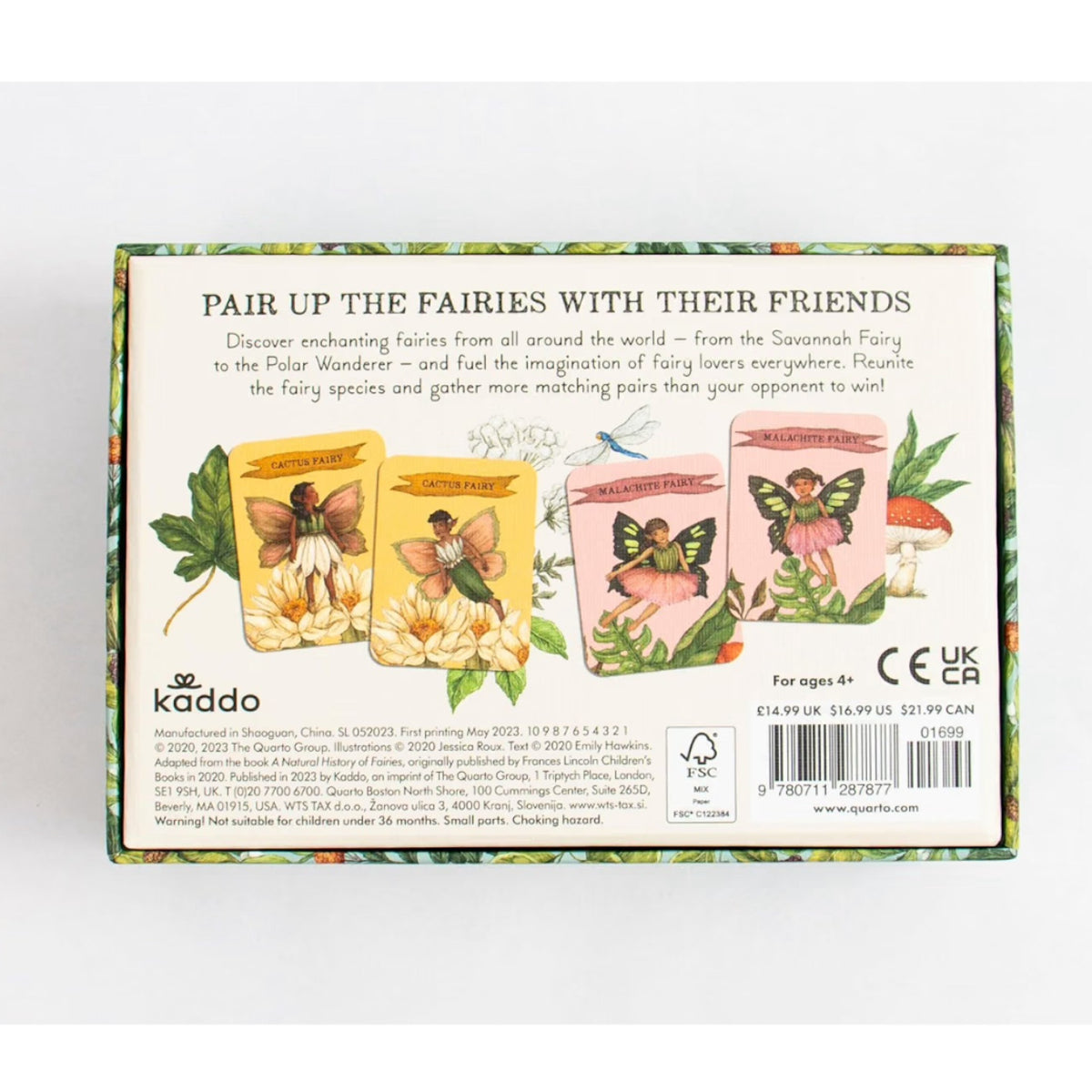 PLAYING CARDS - FIND THE FAIRIES