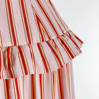 PINK CHERRY POP STRIPE CANOPY