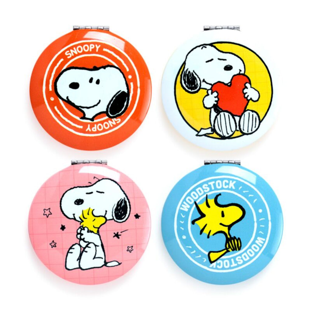 PEANUTS SNOOPY & WOODSTOCK COMPACT MIRROR