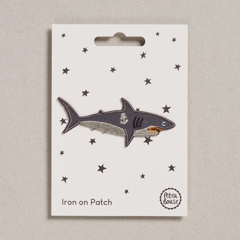 IRON ON PATCH - Shark