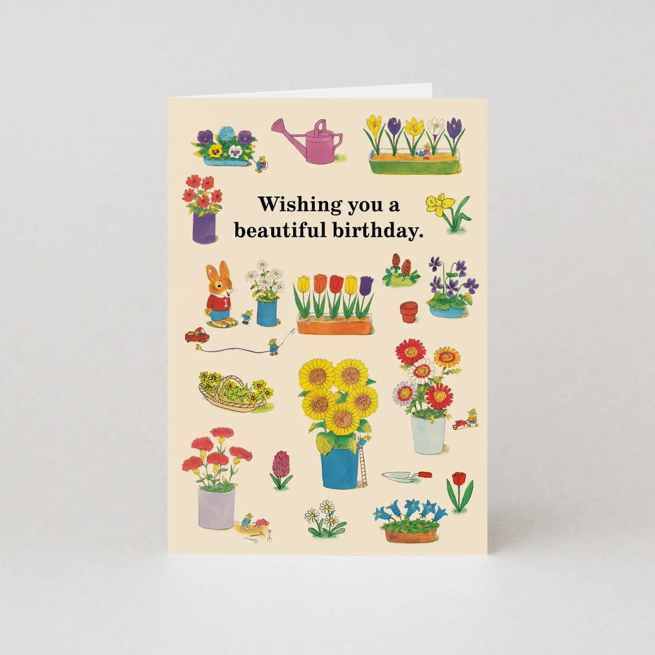 RICHARD SCARRY BEAUTIFUL BIRTHDAY CARD
