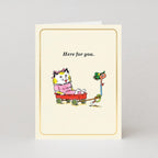 RICHARD SCARRY HERE FOR YOU MINI CARD